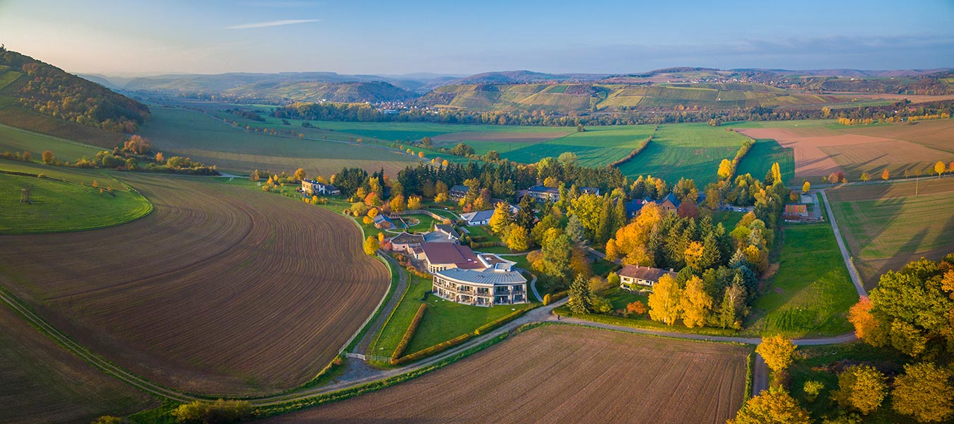 Menschels Vitalresort - Luftaufnahme | Naheland Rheinland-Pfalz